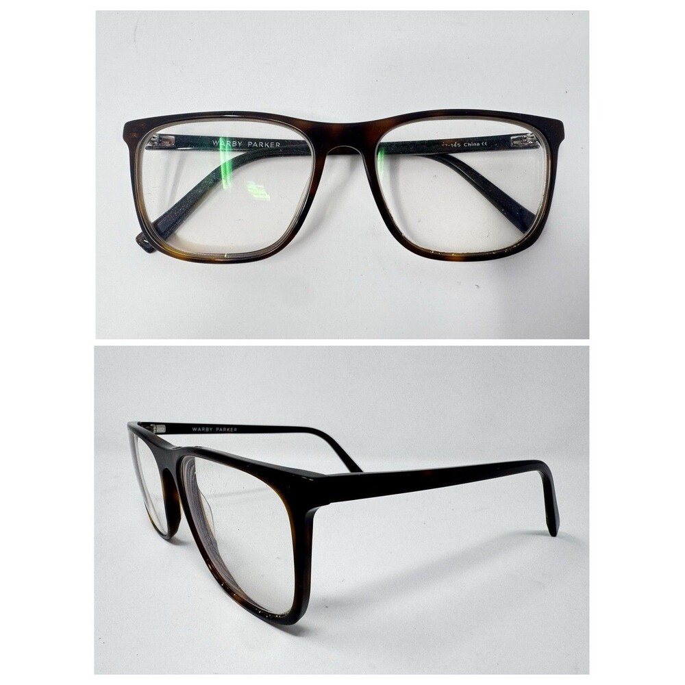 Warby Parker Fletcher W291 Tortoise Eyeglass Frames 57-17-145 Authentic